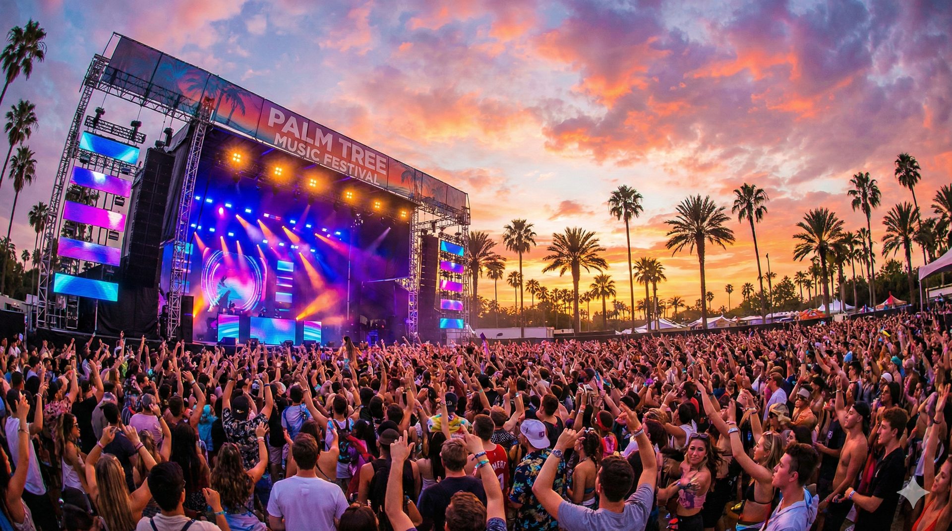 Palm Tree Music Festival in the Hamptons near Ocean View Terrace Inn, Hampton Bays, NY