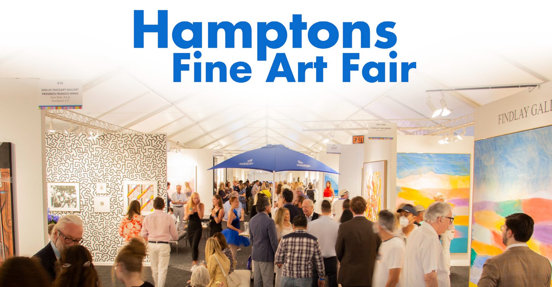 Hamptons Fine Art Fair curated gallery exhibition in Southampton, NY